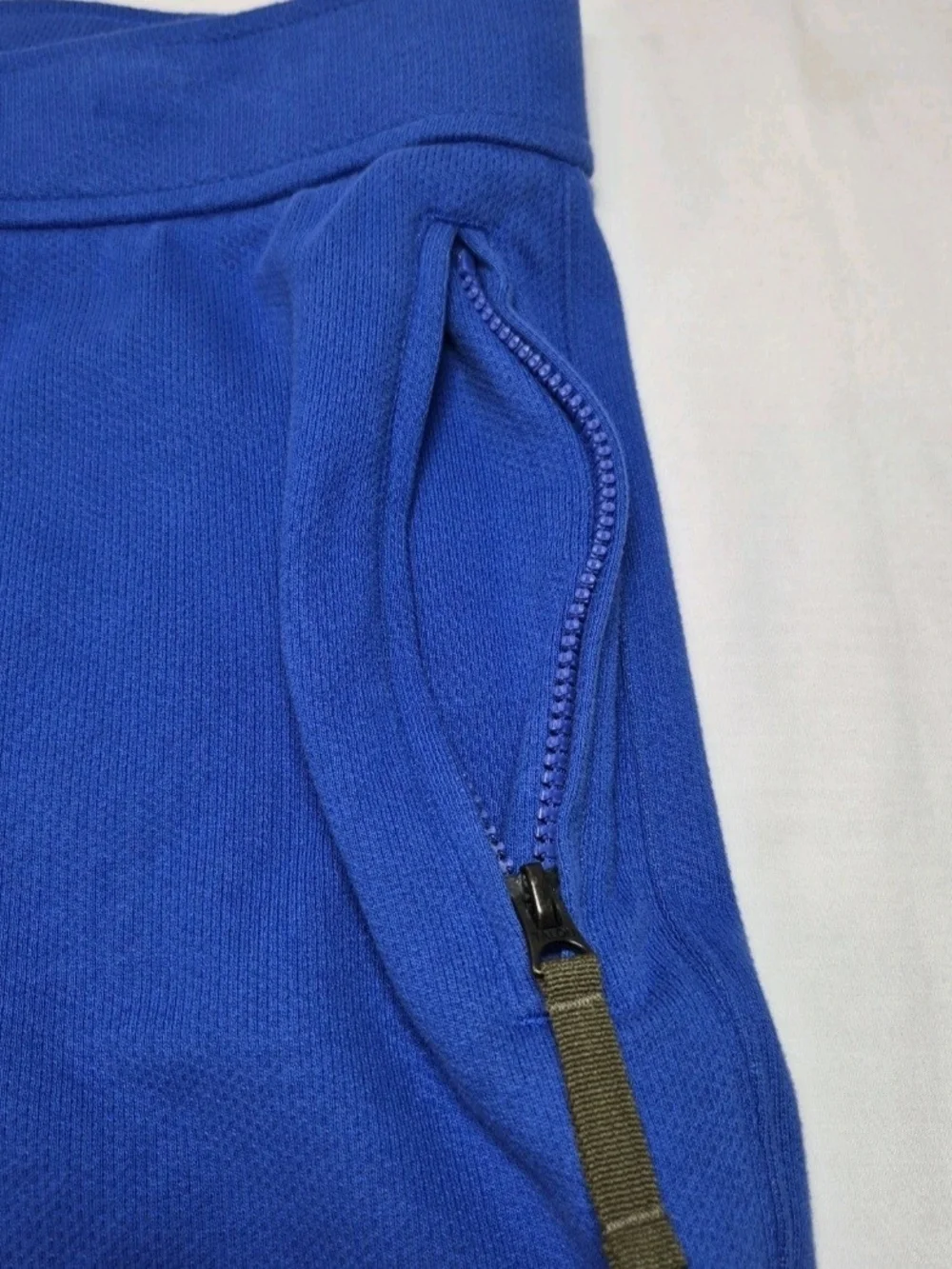Polo Ralph Lauren Expedition Terry Shorts Men’s Size L  Large Blue Drawstring 30
